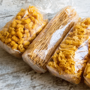 3 pièces de pâtes sèches